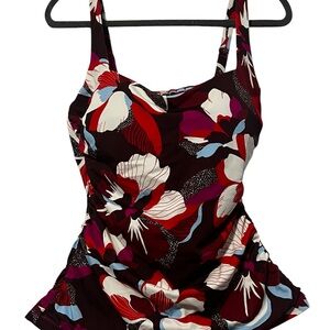 Athleta Floral One Piece Swimsuit – size 38 D/DD